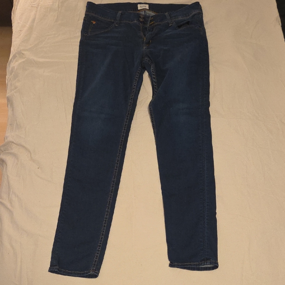 Women's Hudson Skinny Blue Jeans